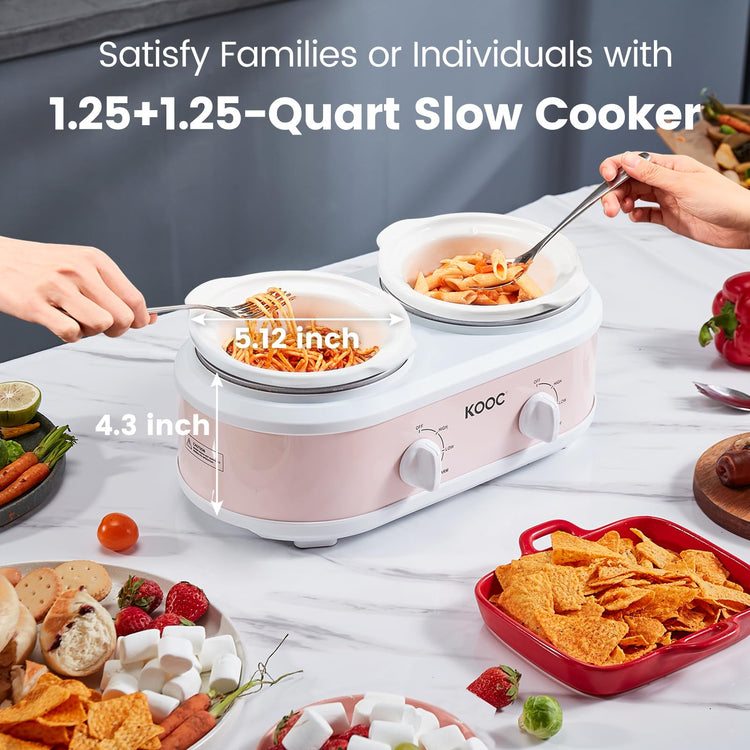 Double Small Slow Cooker