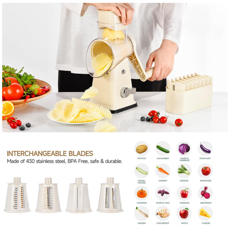 Xilrvna RotaryCheese Grater (42.4 Ounce)