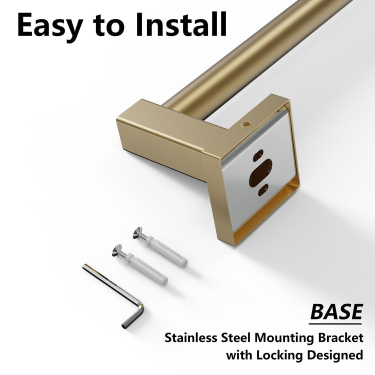 Towel Bar Towel Racks for Bathroom Wall Mounted