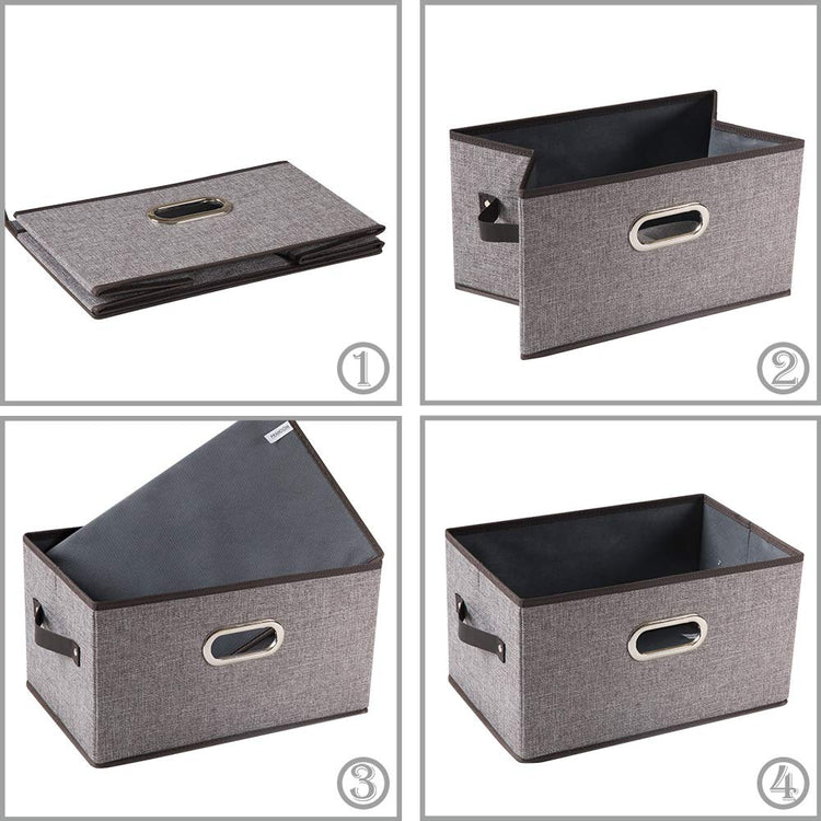Fodable Storage Bins for Closet [3 (3 Count)