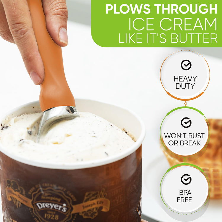 Heavy Duty Metal Ice Cream Scooper (2 Count)