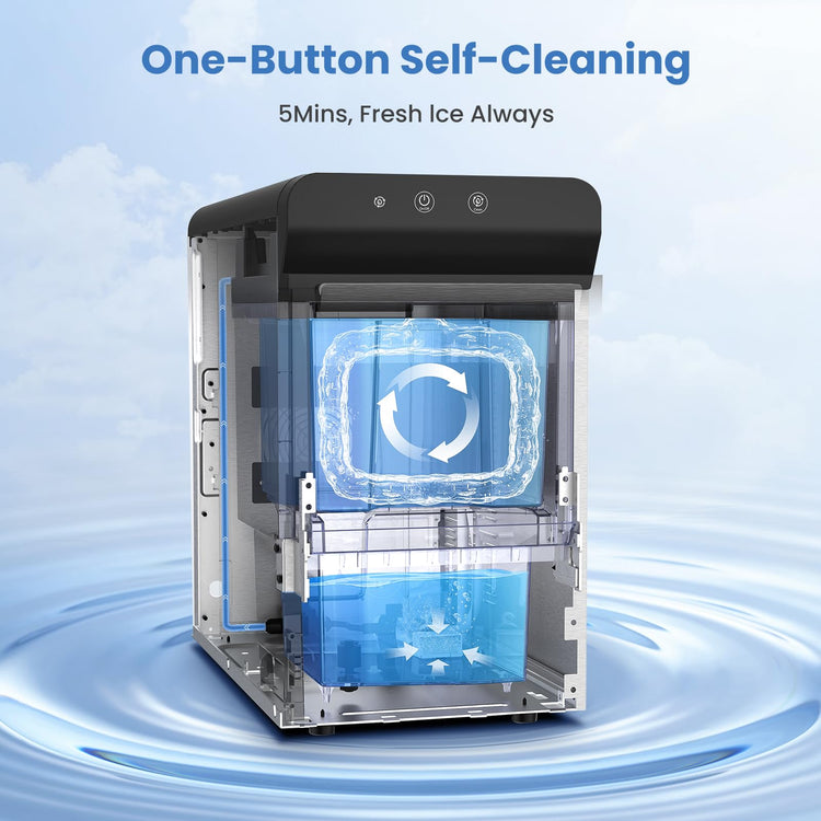 V2.0 Nugget Ice Maker for Home Kitchen Office