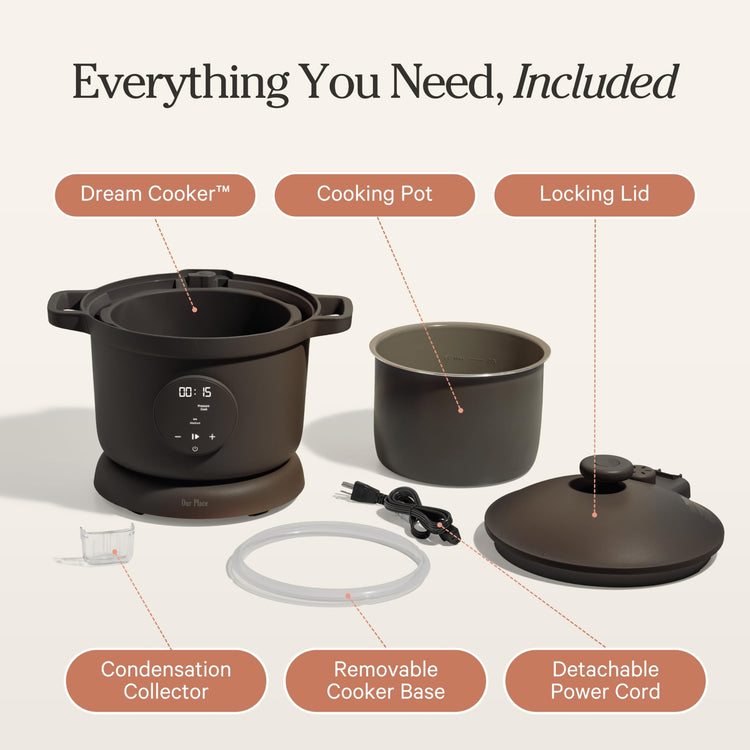 Dream Cooker 6 Qt Ceramic Nonstick Pressure Cooker & Multicooker