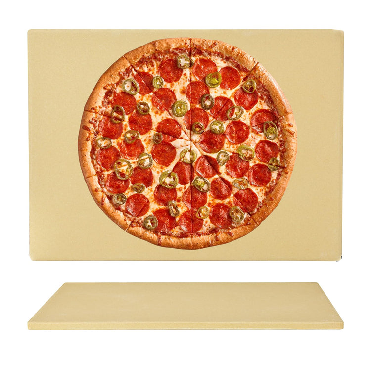 15"x12" Pizza Stone for BBQ Oven Grill