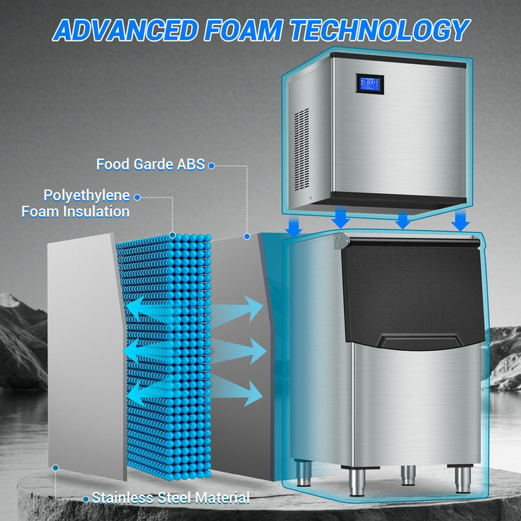 Commercial Ice Maker Machine 650LBS