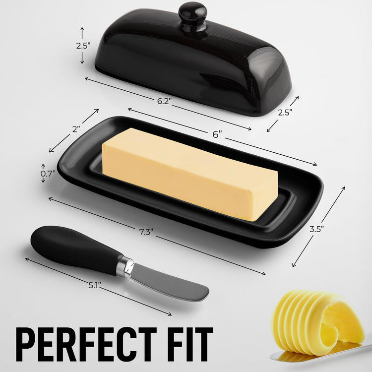 Butter Dish With Lid For Countertop