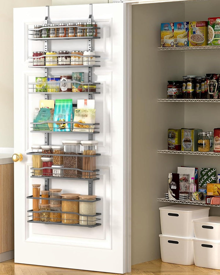 6 Tier Over The Door Pantry Organizer