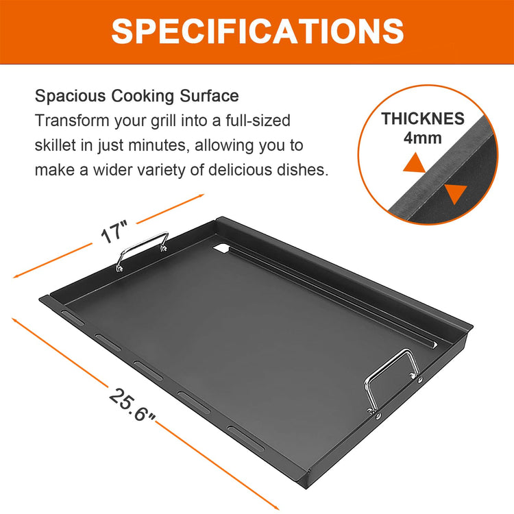 Full Size Griddle Inserts for Nexgrill Home Depot 4