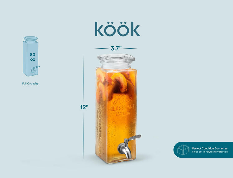 Glass Drink Dispenser