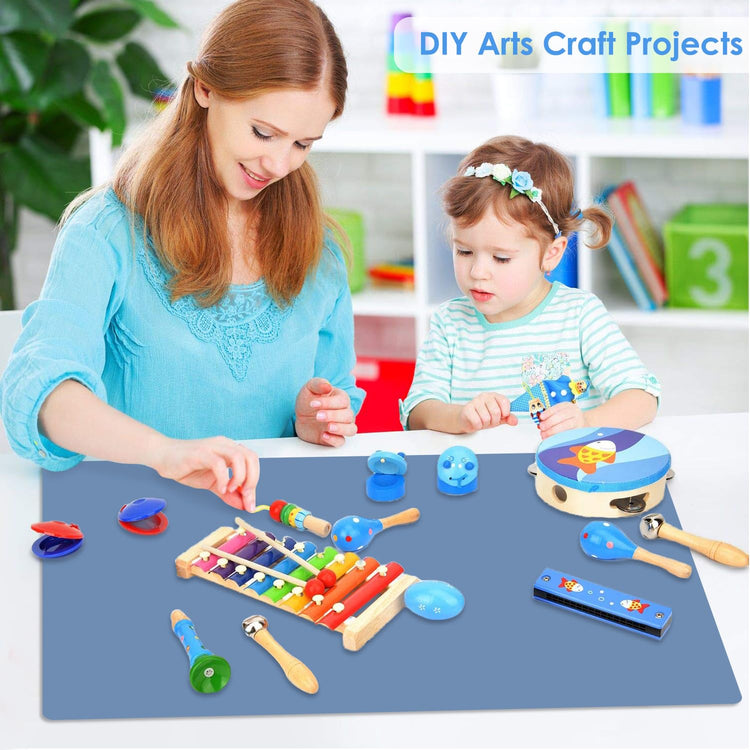 Extra Large Silicone Craft Mat for Kids
