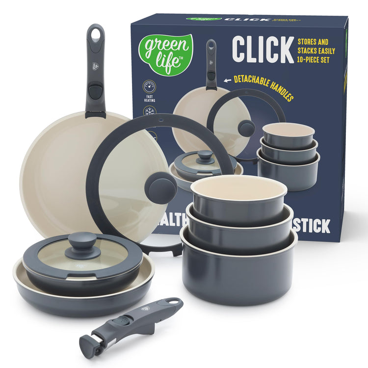 10 Piece Nonstick Pots & Pans Set