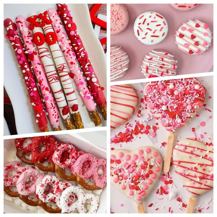 Valentines Pink Jimmies Sprinkles (5.2911 Ounce)