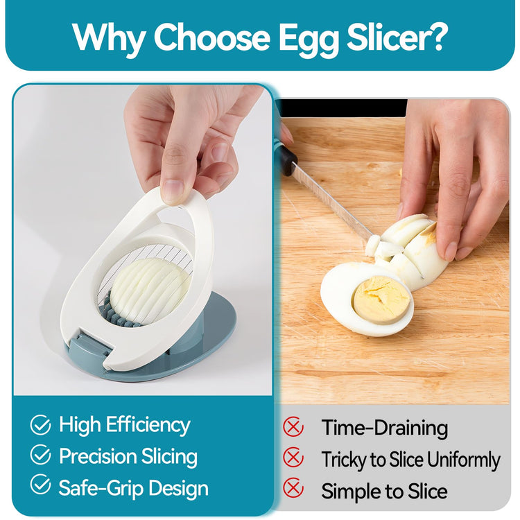 Egg Slicer for Hard Boiled Eggs