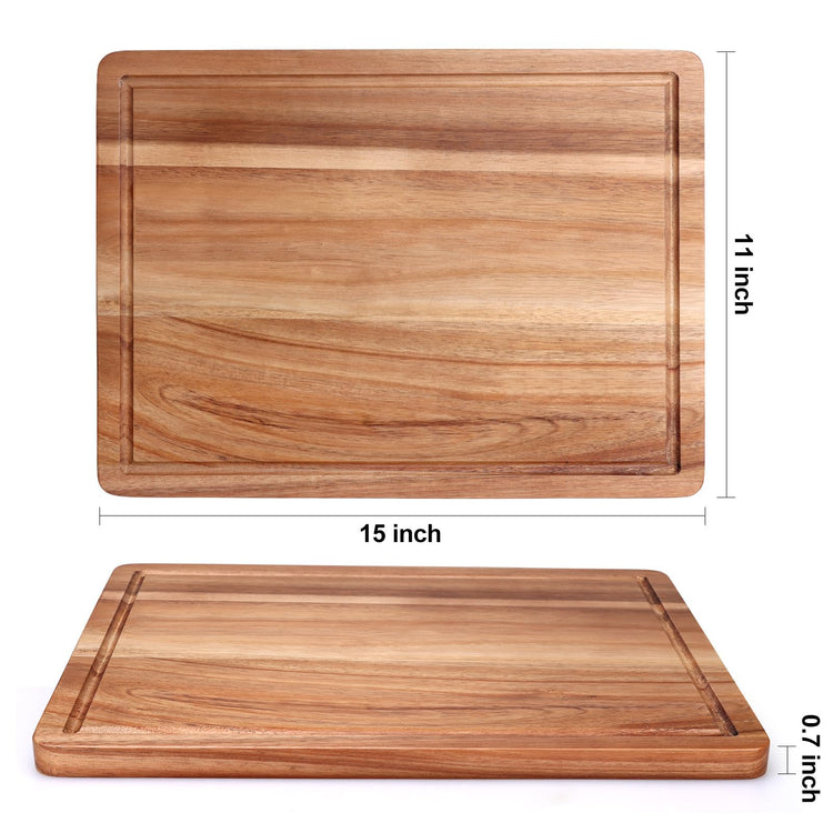 Acacia Wood Cutting Boards for Kitchen