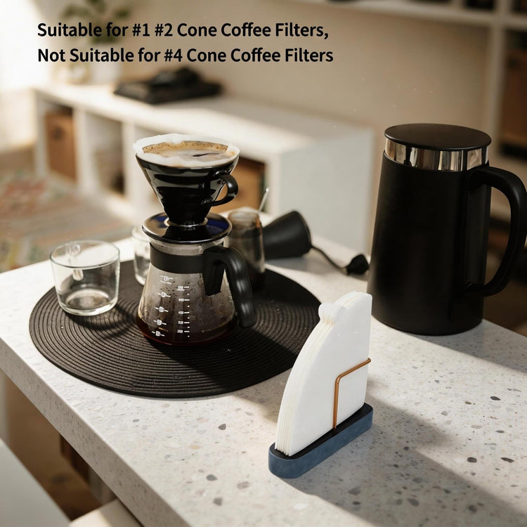 Cone Coffee Filter Holder for Counter