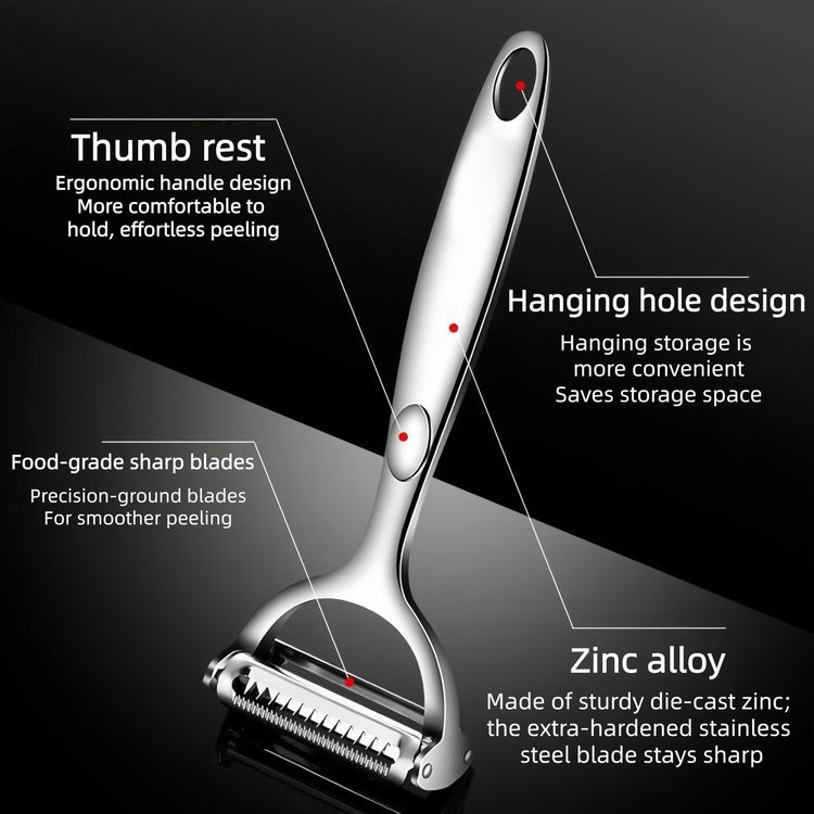 Multifunction Vegetable Peeler Julienne Peeler for Kitchen