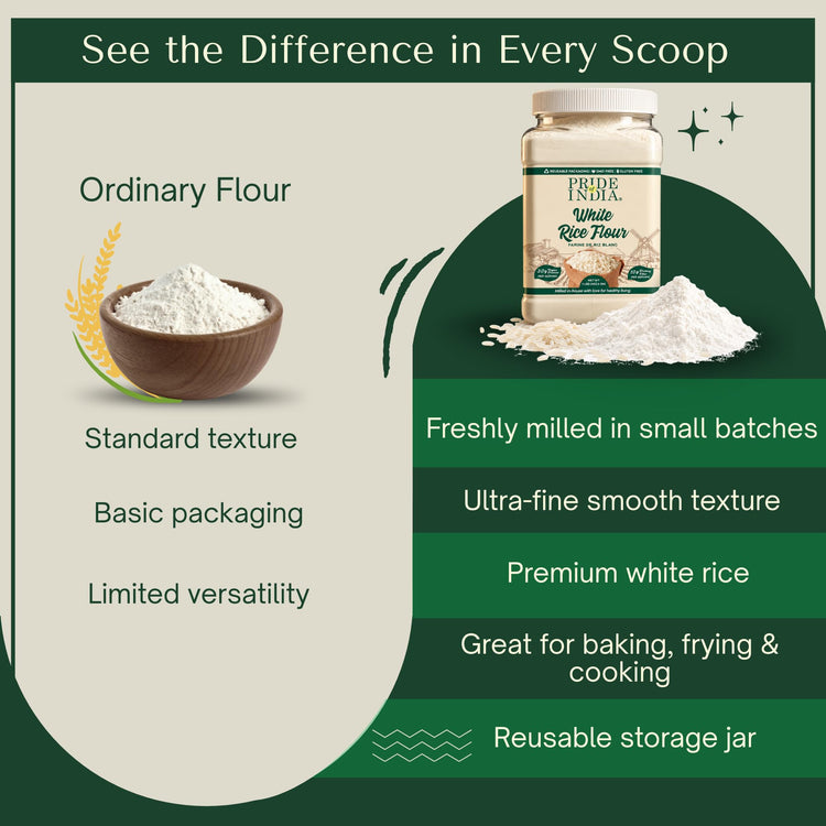 White Rice Flour 1 lbs (16 Ounce)