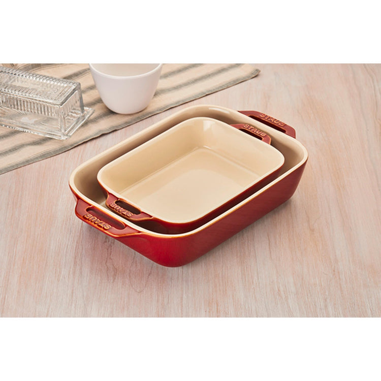 Ceramic Rectangular Baking Dish Set