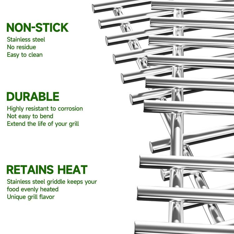 16 15 16" Grill Grates for Charbroil Advantage 4 Burner 463344116 463343015 463344015 463240015 463340516