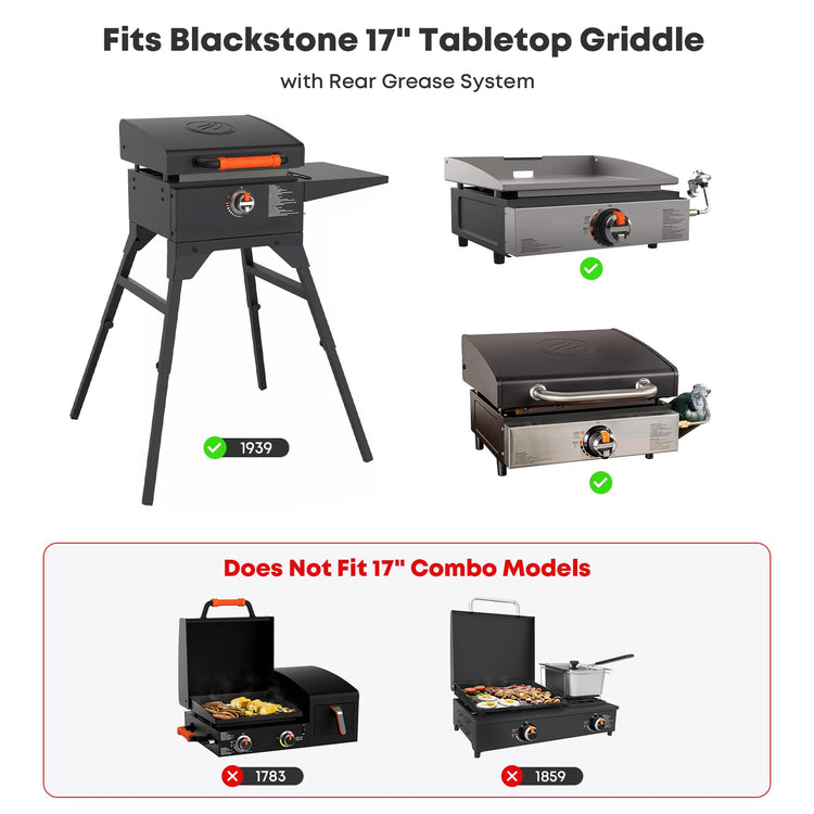 17 Inch Non Stick Replacement Griddle Top for Blackstone