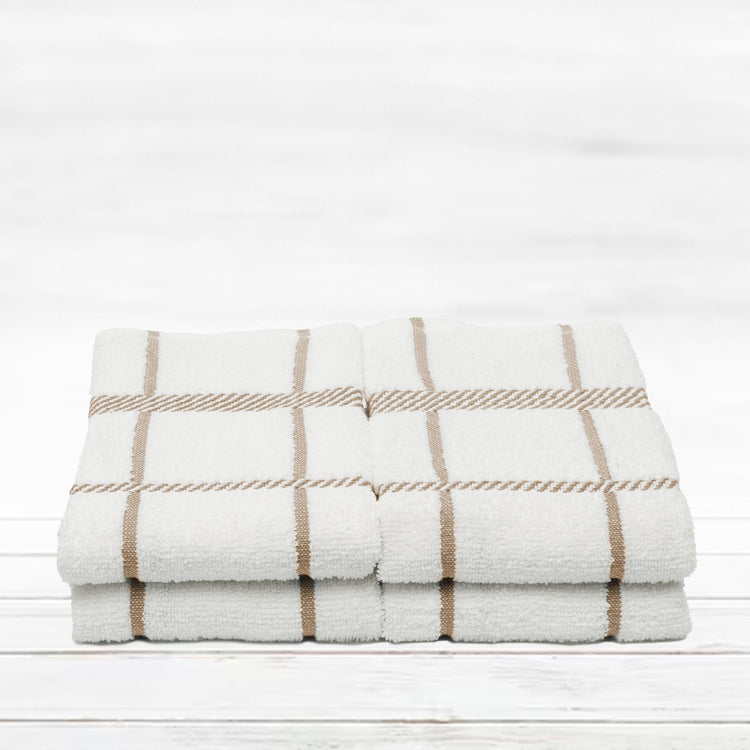 100% Cotton Terry Dish Towels (4 Count)