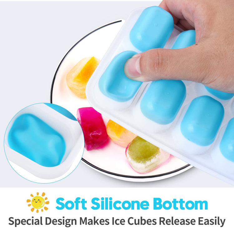Silicone Ice Cube Tray (8 Count)