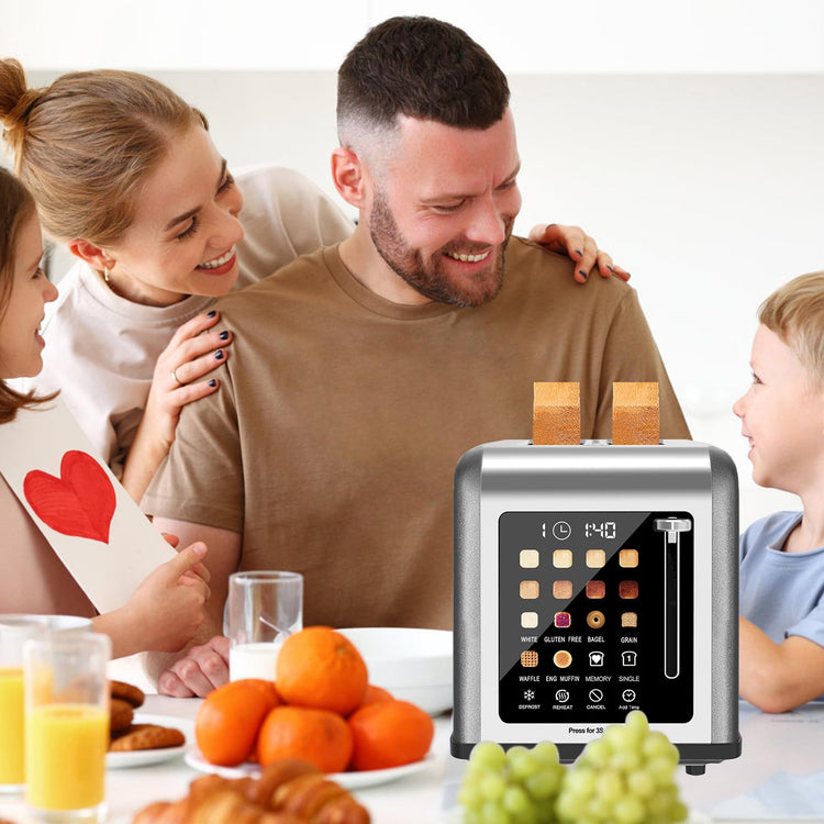 2 Slice Toaster Touch Screen