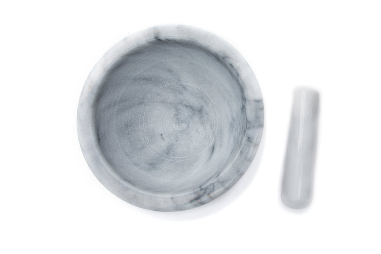 Large Marble Mortar and Pestle
