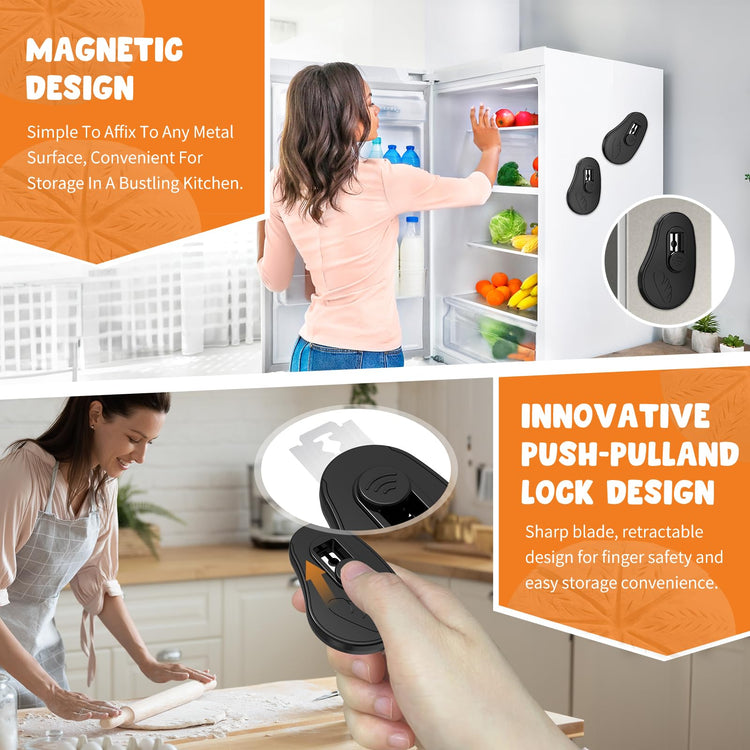 Extractable & Magnetic Bread Lame Dough Scoring Tool (5 Count)