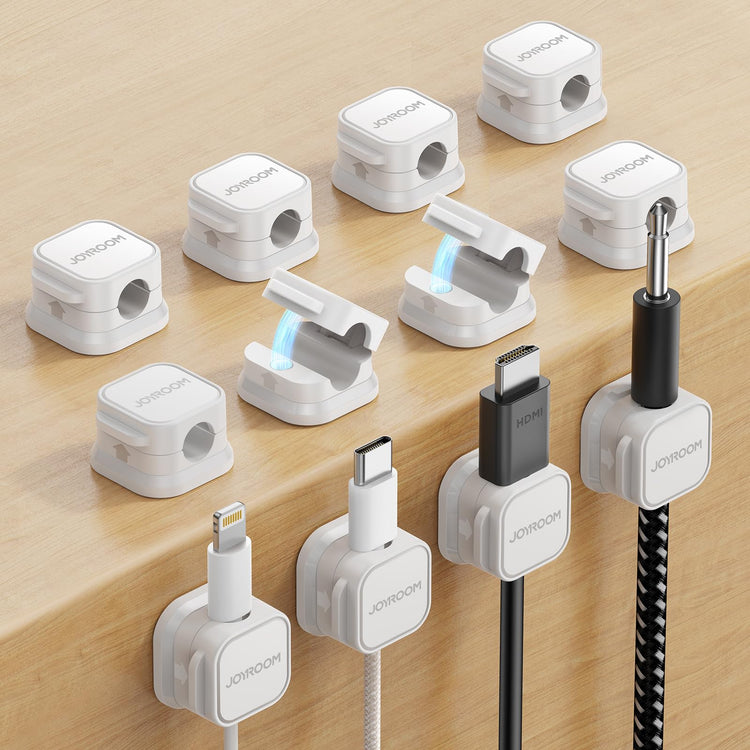 12 Pack Magnetic Cable Clips (12 Count)