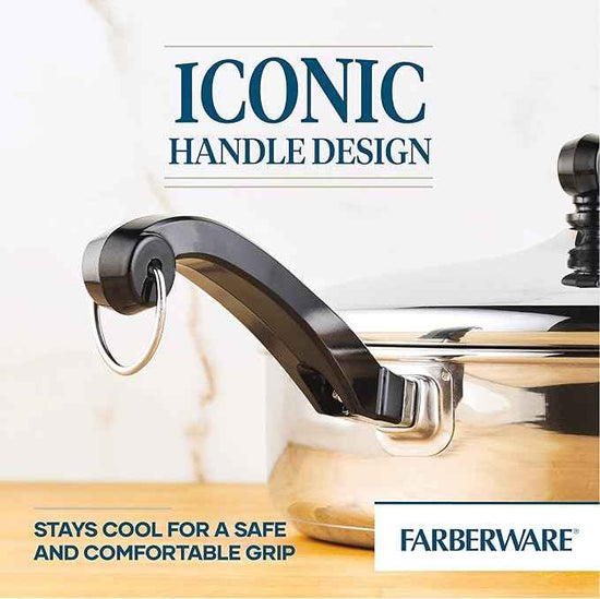 Farberware Classic Stainless Steel Fry Lid, Saute Pan (2.75 Quart), Silver