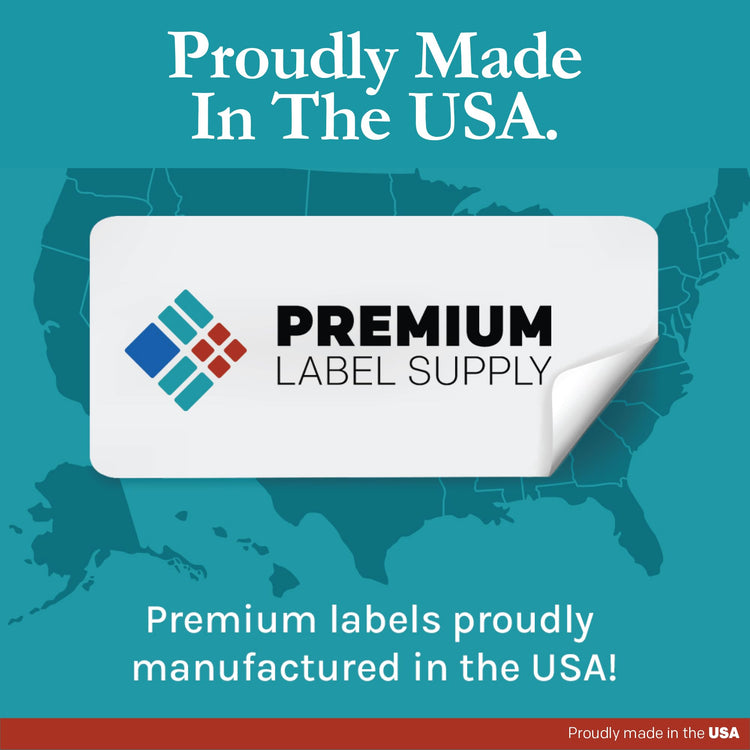 White Sticker Shipping (800 Count)