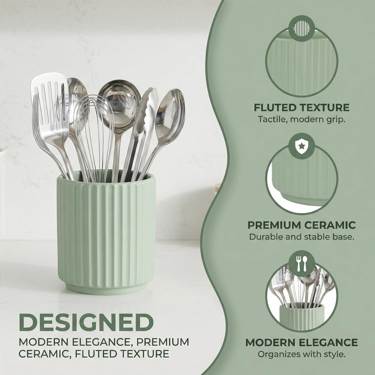 Small Utensil Holder for Kitchen Counter