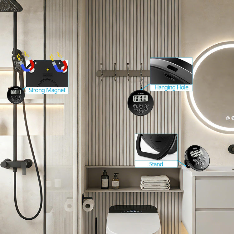 Digital Waterproof Shower Timer