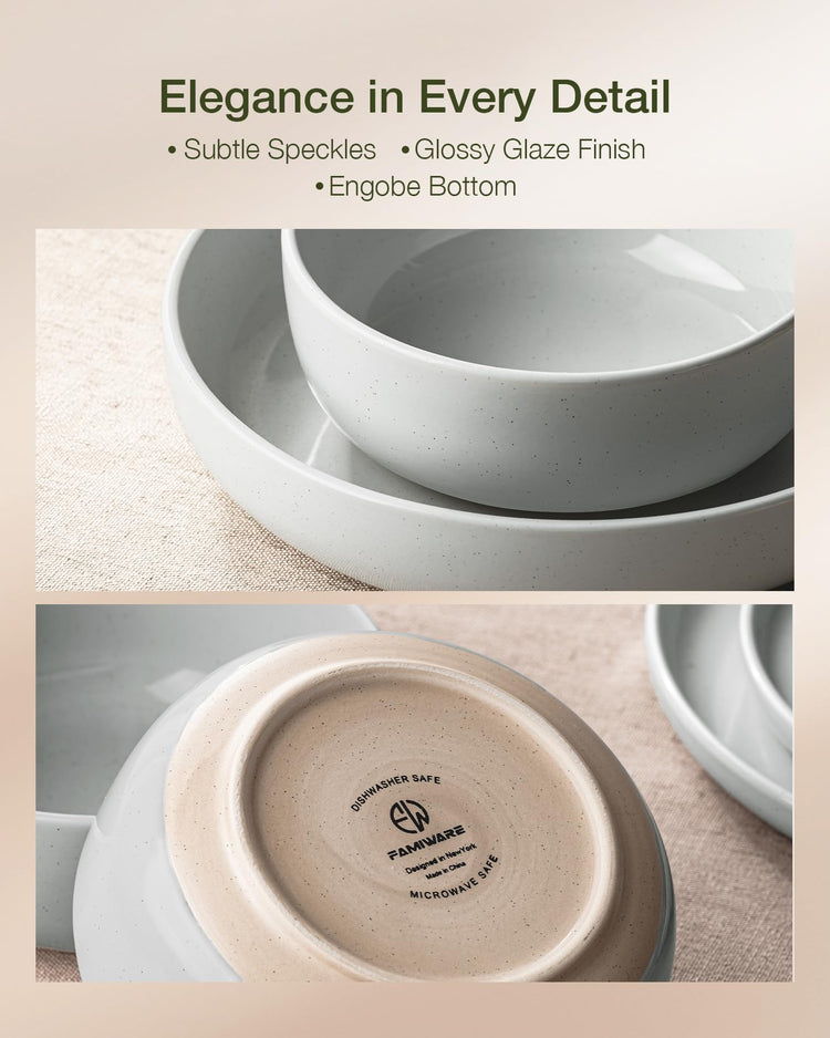 Milkyway 18 Piece Stoneware Dinnerware Set