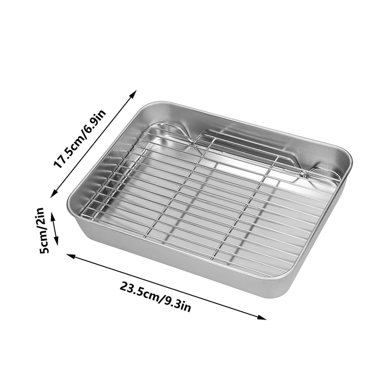 Roasting Pan and Rack Set (2 Count)