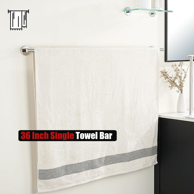 Bath Towel Bar Chrome