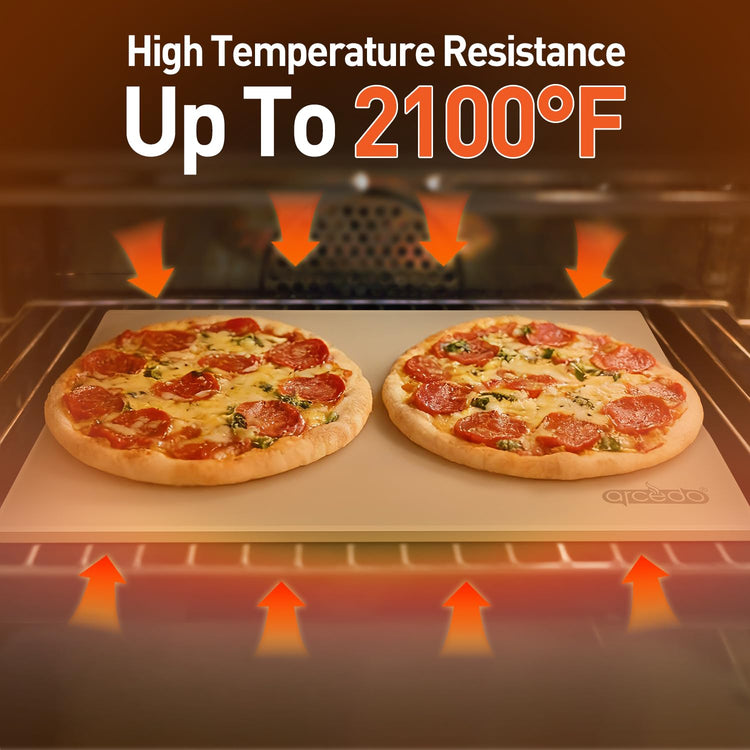 Pizza Stone for Grill 20 x 13.5 Inch