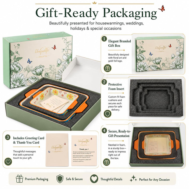 Ceramic Baking Dish Set