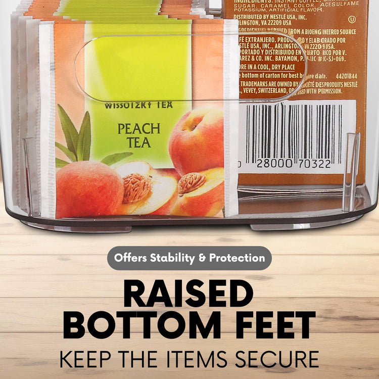 Clear Storage Bins (4 Count)