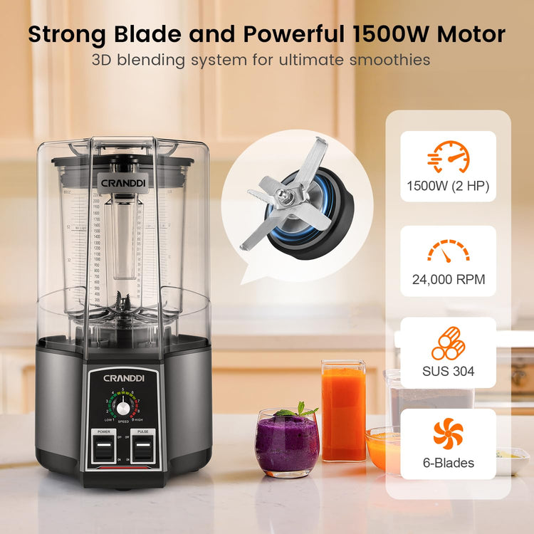 Commercial Blender for Crushing Ice
