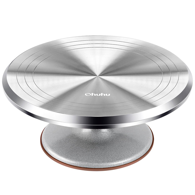 Cake Stand Aluminium 12''Cake Turntable Decorating Bakery Supplies