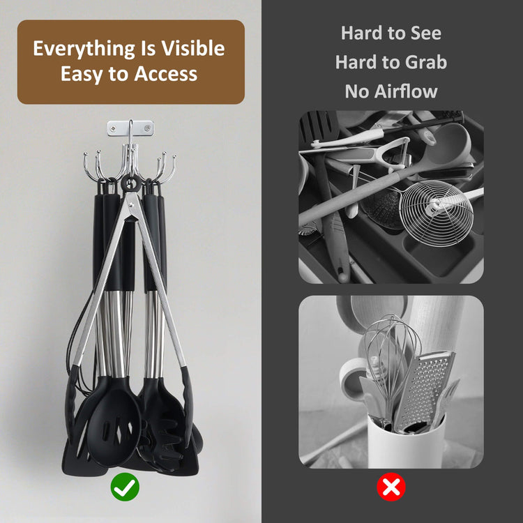 Kitchen Cooking Utensil Holder