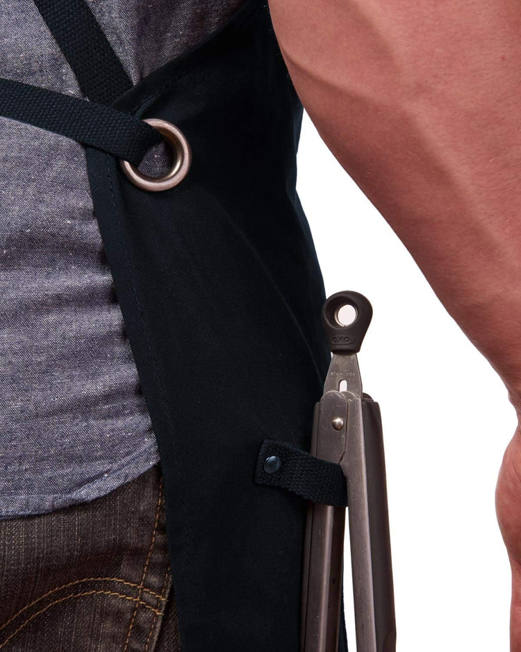 Hudson Durable Goods - Professional Grade Chef Apron for Kitchen, BBQ & Grill