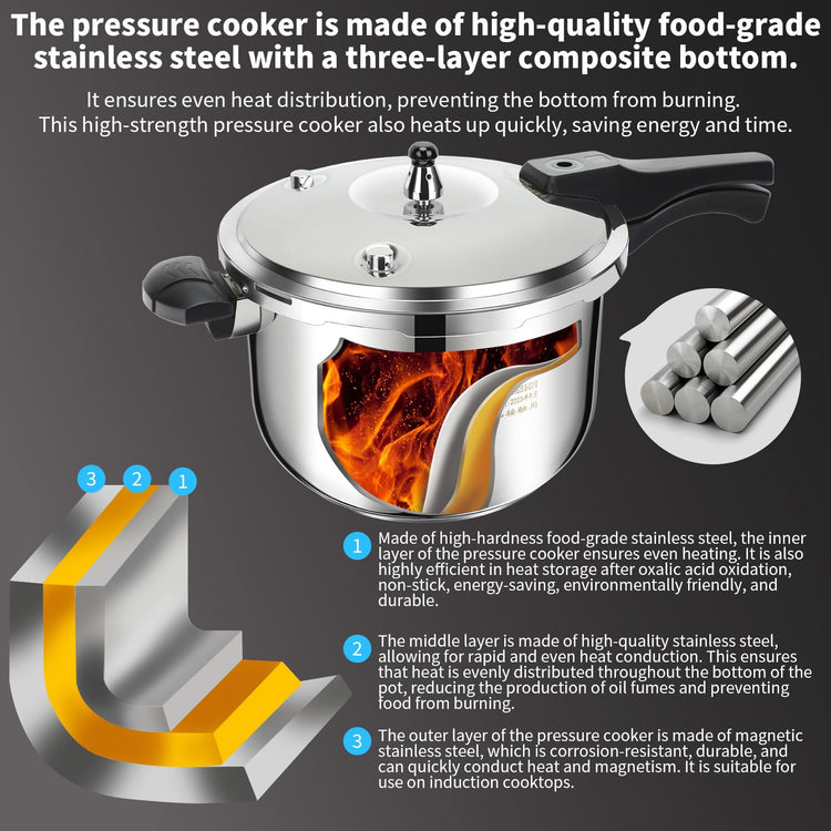 Stainless Steel Pressure Cooker
