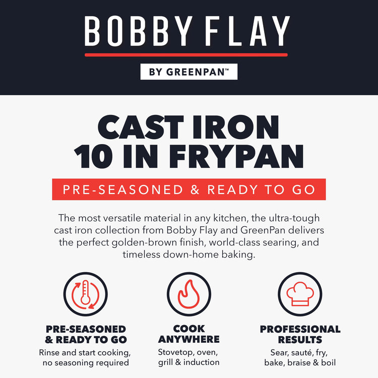 x Bobby Flay 10" Pre