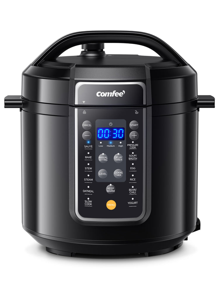 12-in-1 Electric Pressure Cooker, 6 Quarts, Nonstick Pot