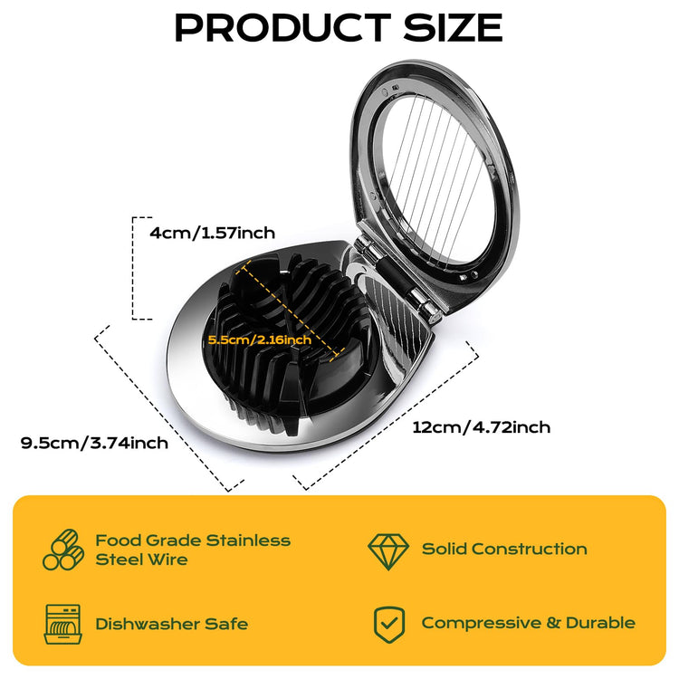 Egg Slicer for Hard Boiled Eggs