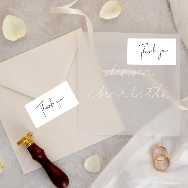 White Thermal Labels 2x4 Inch