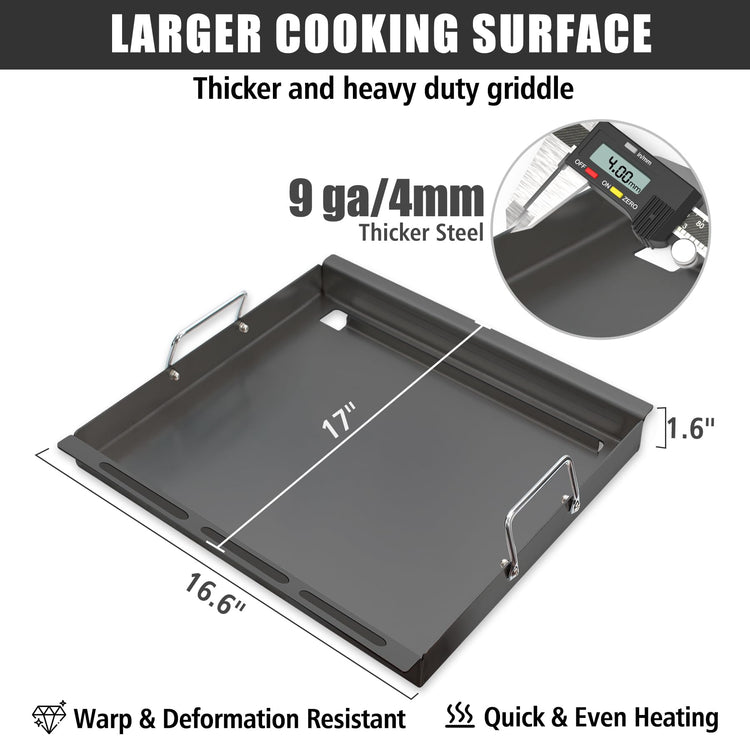 Full Size Griddle Insert for Charbroil TRU